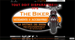 Desktop Screenshot of laboutiquedesbikers.fr